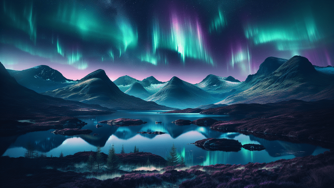 Beobachtung der Polarlichter in Schottland – erleben Sie das Nordlicht im Winter