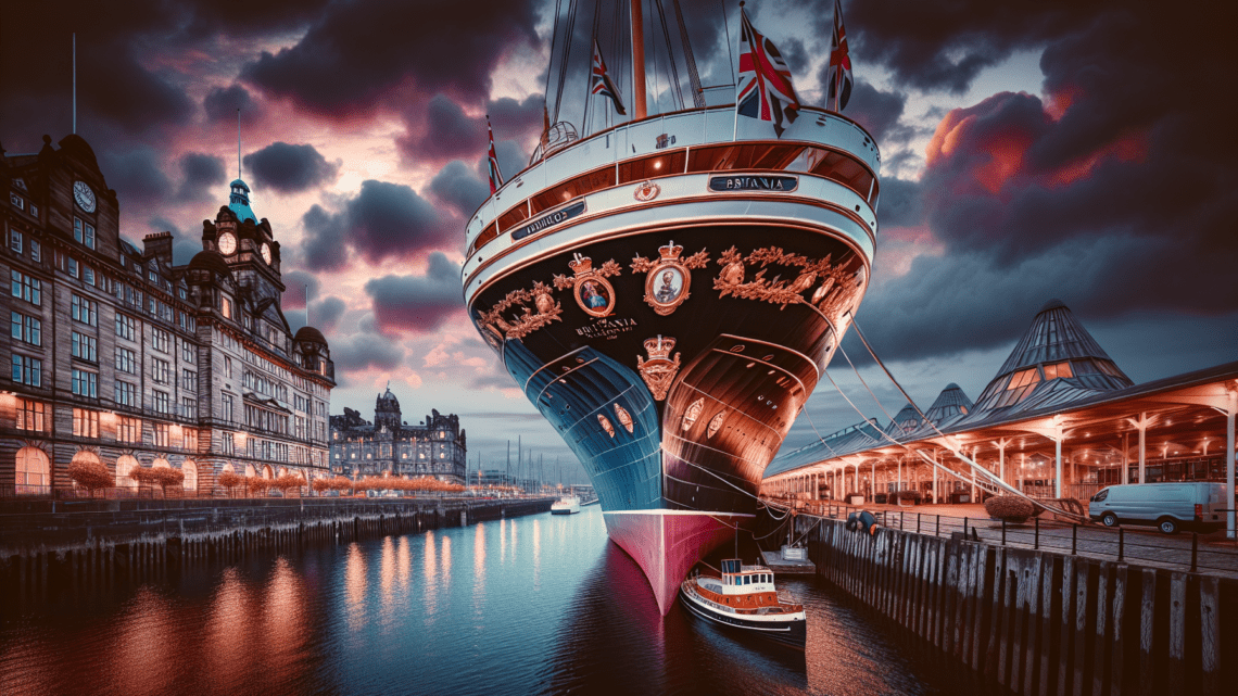 Besichtigung der Royal Yacht Britannia in Edinburgh – ehemaliges Königsschiff der britischen Monarchie