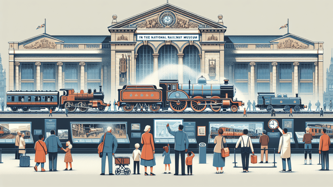 Besichtigung des Nationalen Eisenbahnmuseums in York – interaktive Eisenbahngeschichte