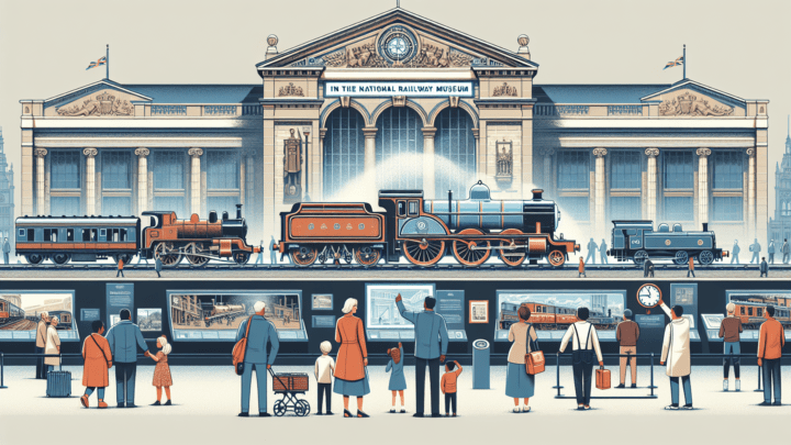 Besichtigung des Nationalen Eisenbahnmuseums in York – interaktive Eisenbahngeschichte