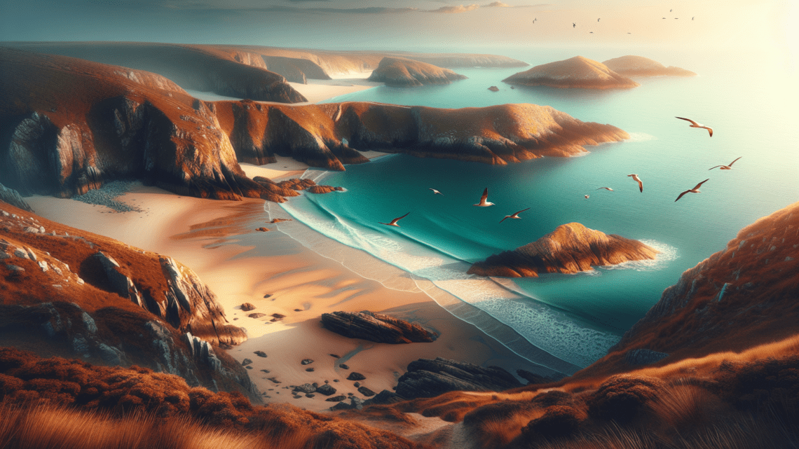 Besuch des Pembrokeshire Coast Nationalparks – raue Küste mit Sandstränden