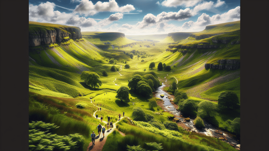 Besuch des Yorkshire Dales Nationalparks – wandern durch grüne Landschaften und Täler