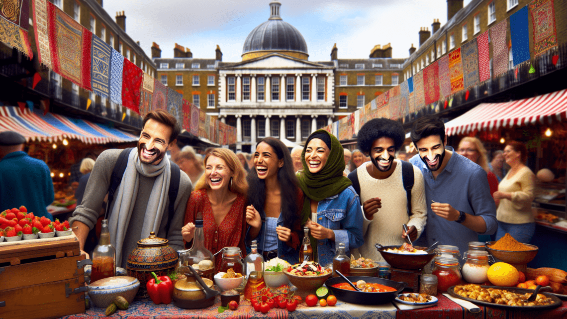 Teilnahme an einer Gourmet-Tour durch die Straßenmärkte Londons