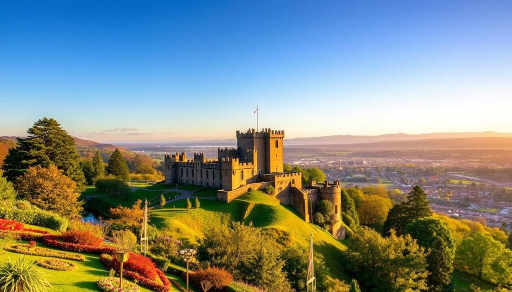 Belfast Castle auf der Belfast Sehenswürdigkeiten Karte