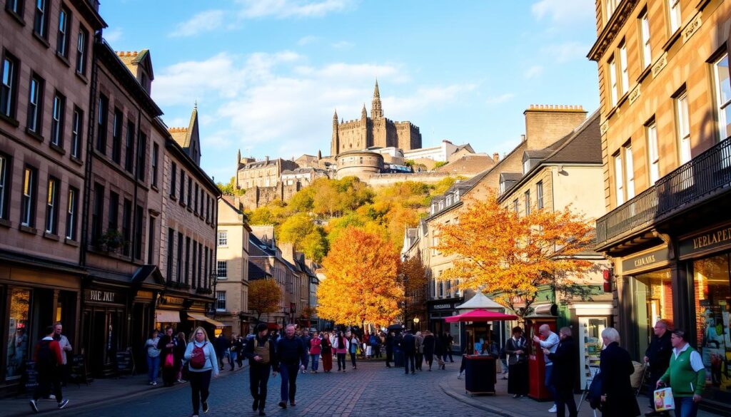 Edinburgh Altstadt Reiseplanung