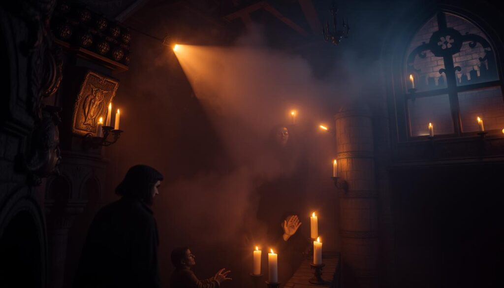 Gruseliger Attraktion Spezialeffekte