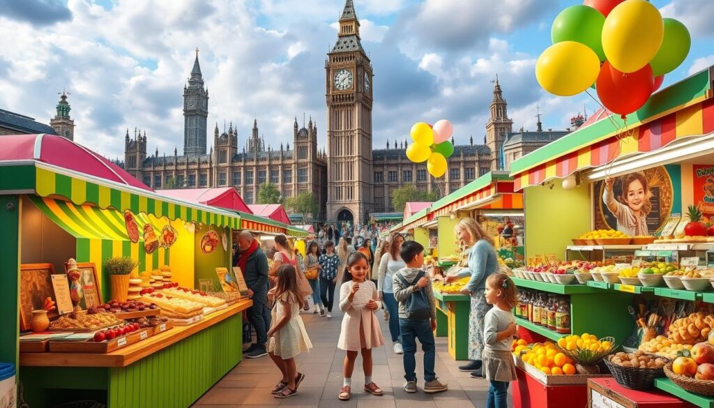 Kulinarische Entdeckungen in London für Kinder