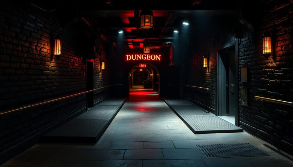 Londoner Schreckenslabyrinth Barrierefreiheit