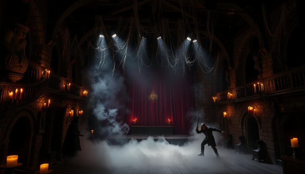 Schauriges Theater im London Dungeon