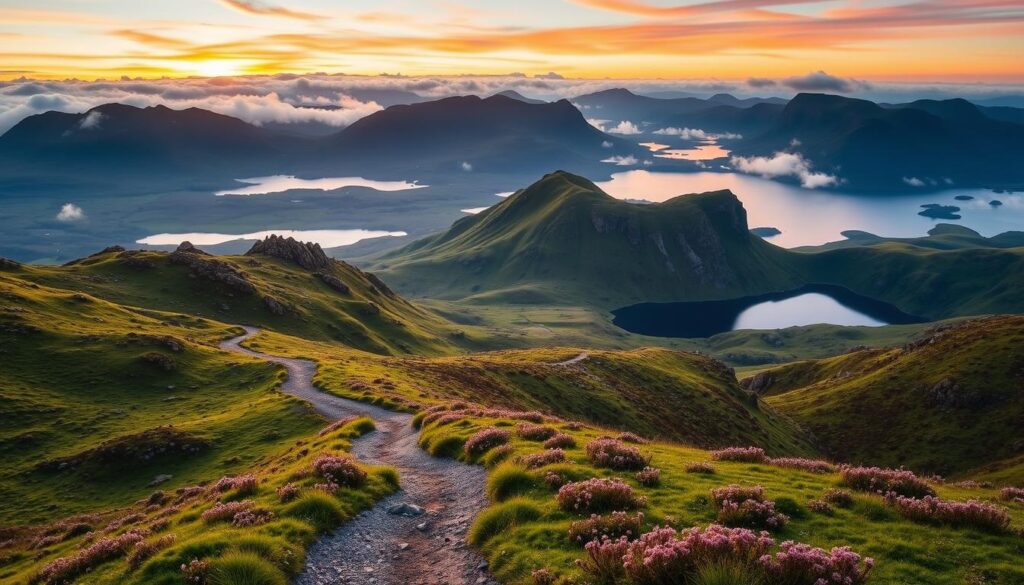 Schottische Highlands Landschaft Schottische Highlands Landschaft