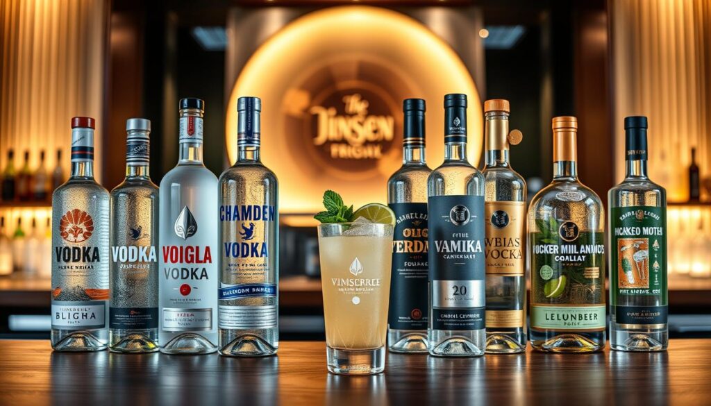 Vodka-Sorten für London Mule