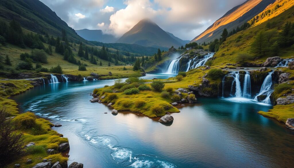 Fairy Pools auf der Isle of Skye Landschaft