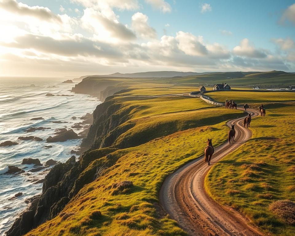 Wild Atlantic Way Reitroute