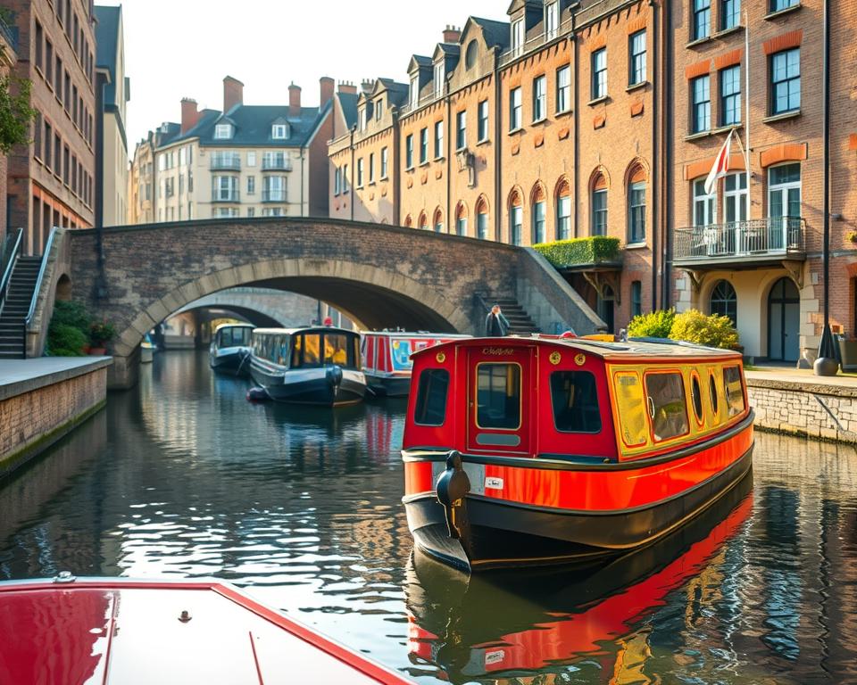 Birmingham Kanäle Bootstouren