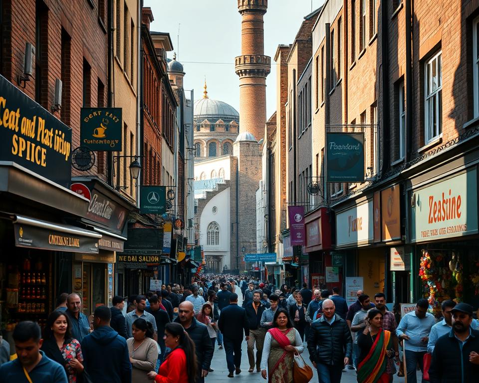 Brick Lane bengalische Gemeinschaft