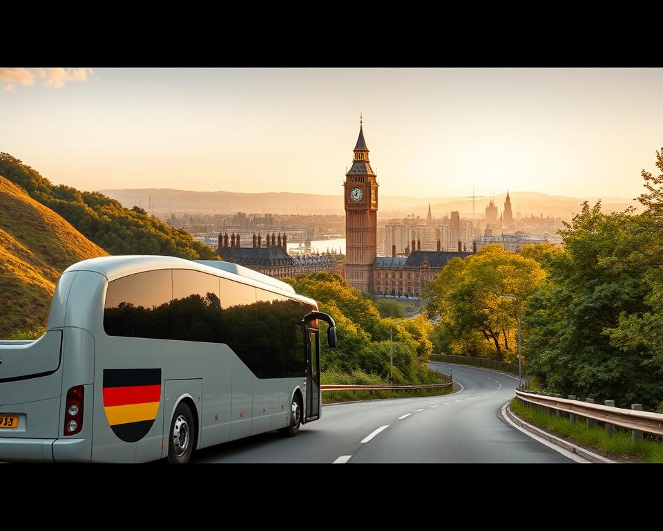 Busrouten Deutschland London