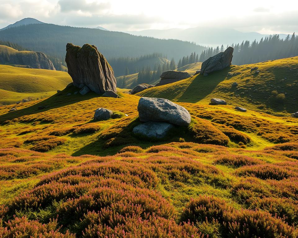 Dartmoor Nationalpark Vegetation