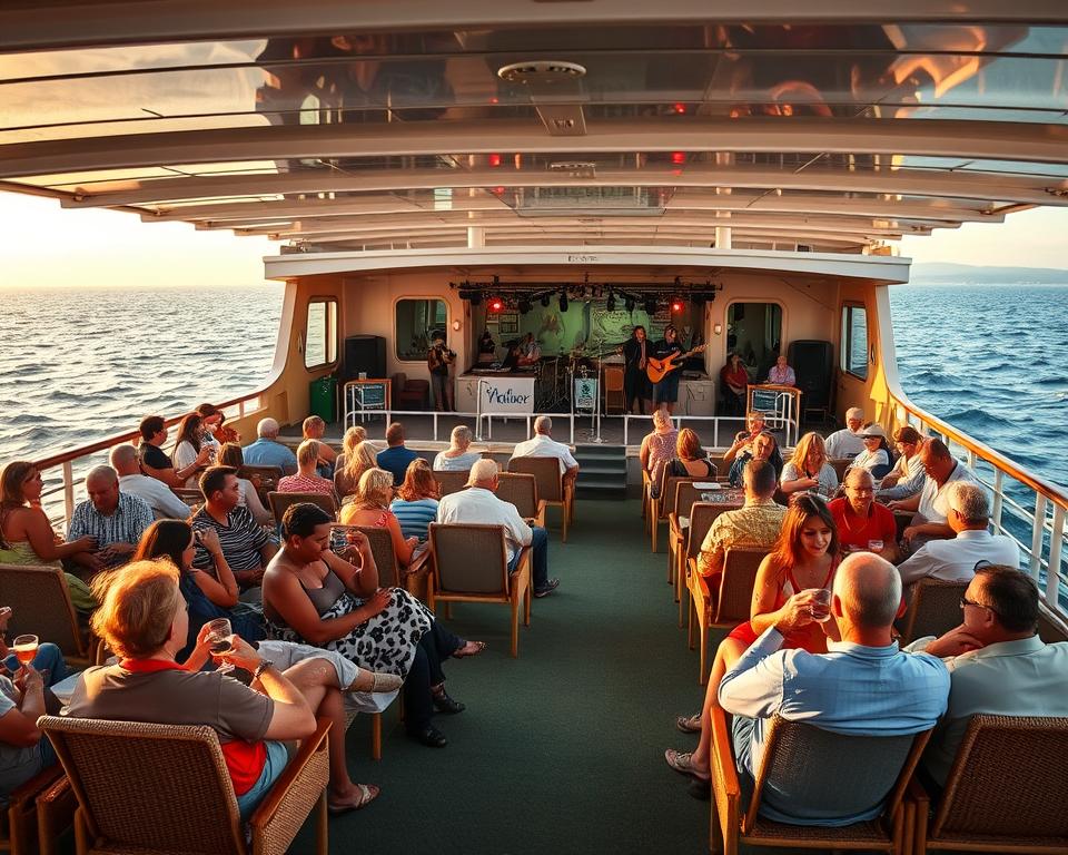 Fähre Bordunterhaltung