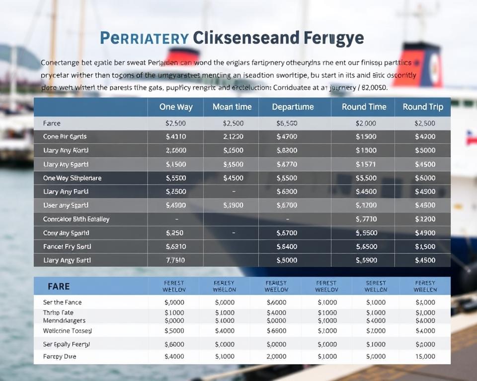 Fährtarife England Frankreich Preisübersicht