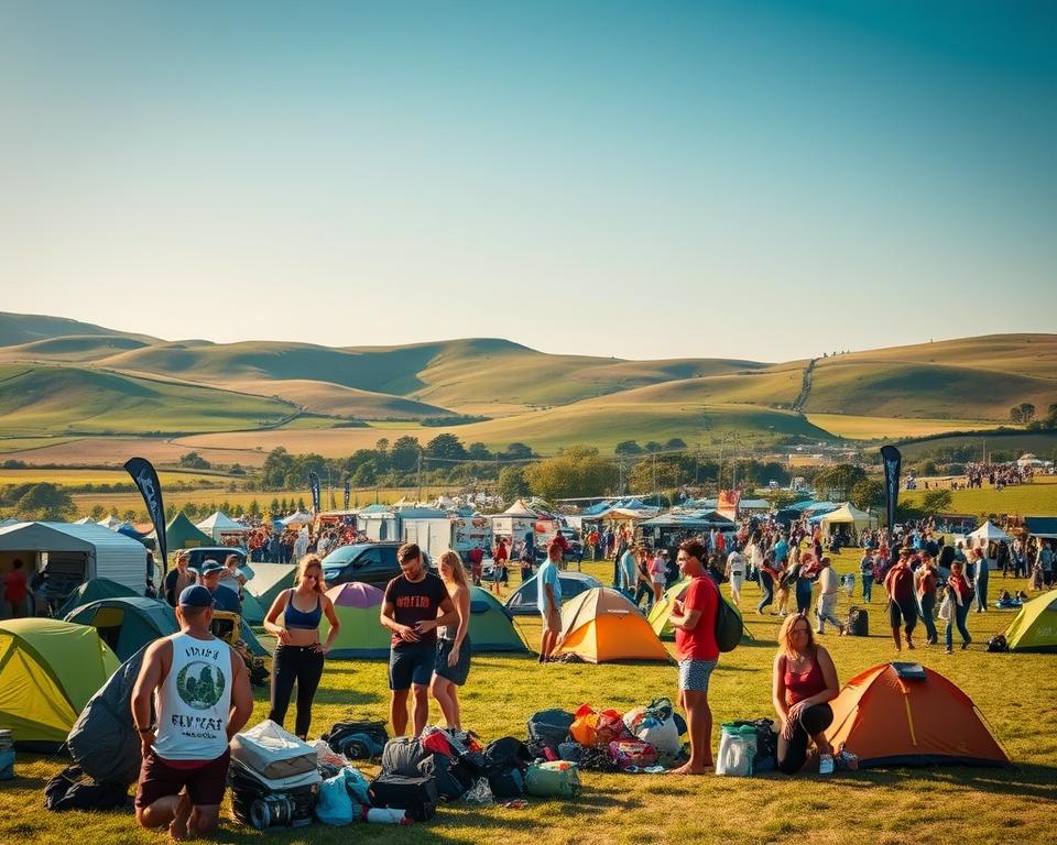 Festival Vorbereitung UK