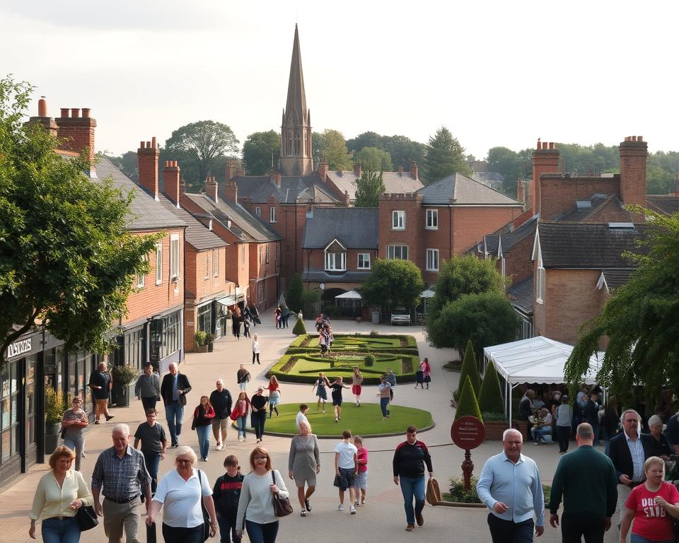 Gemeinschaft Letchworth Stadtleben