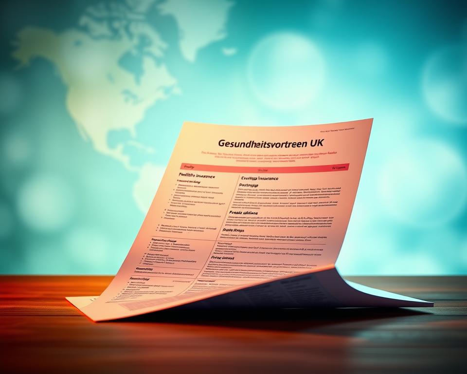 Gesundheitsvorsorge UK Reiseversicherung