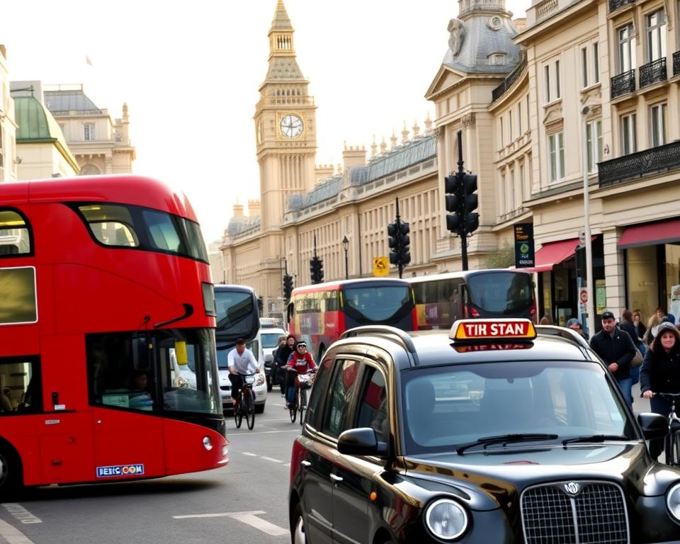 Großbritannien Transport Optionen