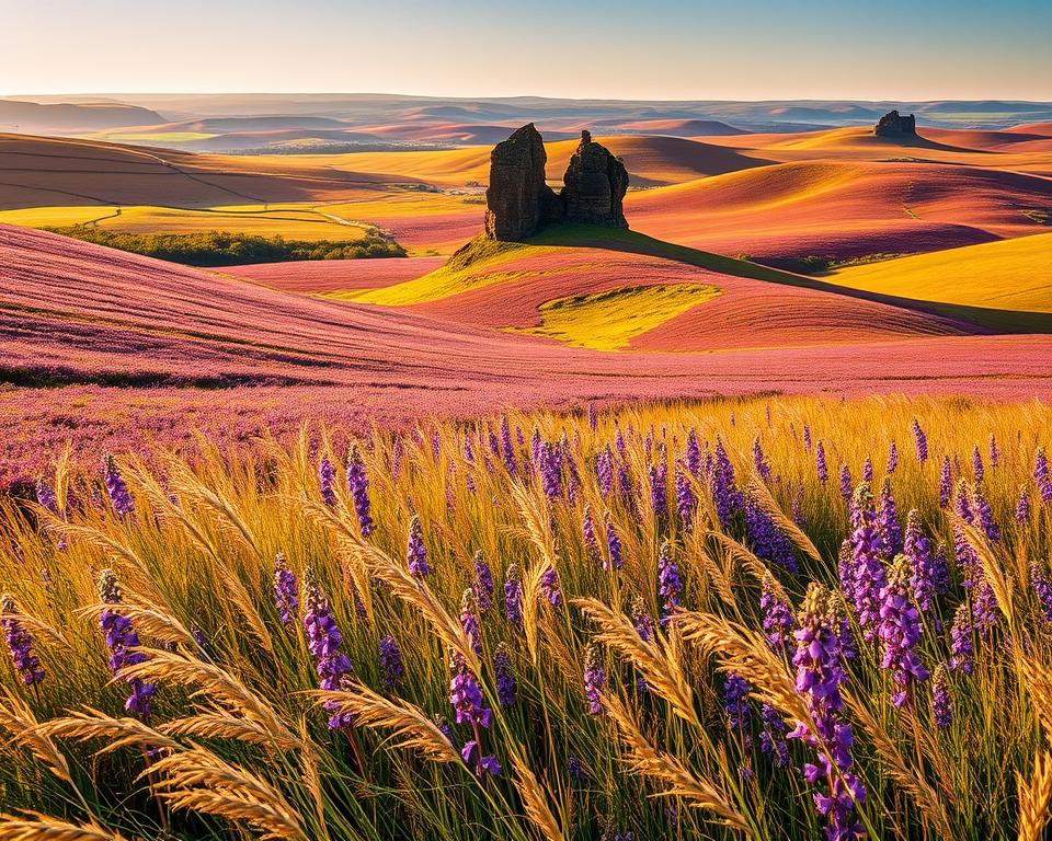 Heidelandschaft England North York Moors