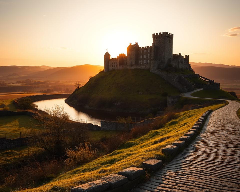 Historische Burgen in Wales