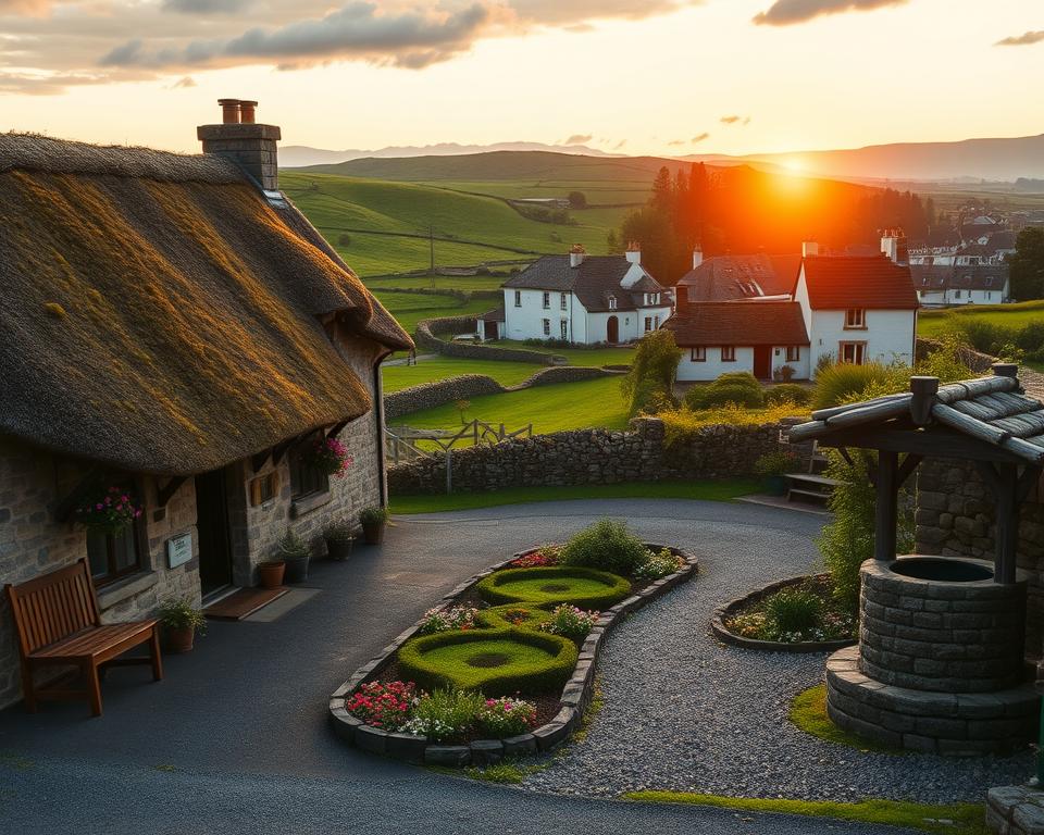 Irische Unterkunftsvielfalt