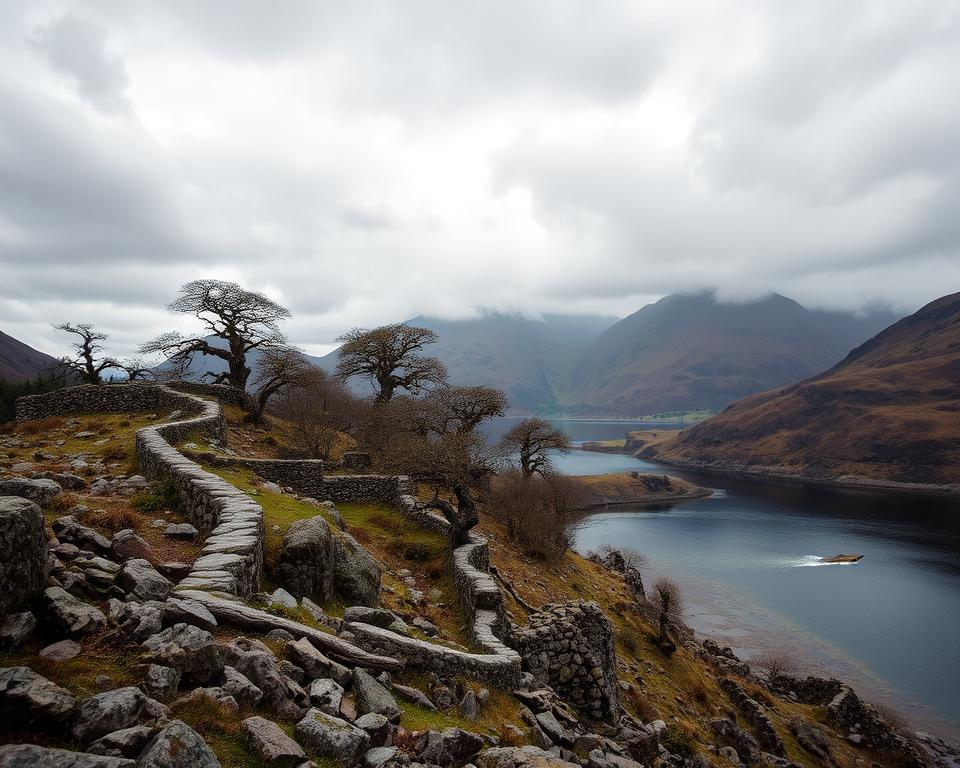Keltische Landschaft Snowdonia