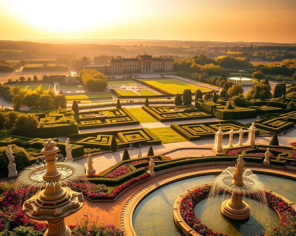 Königliche Gärten in England