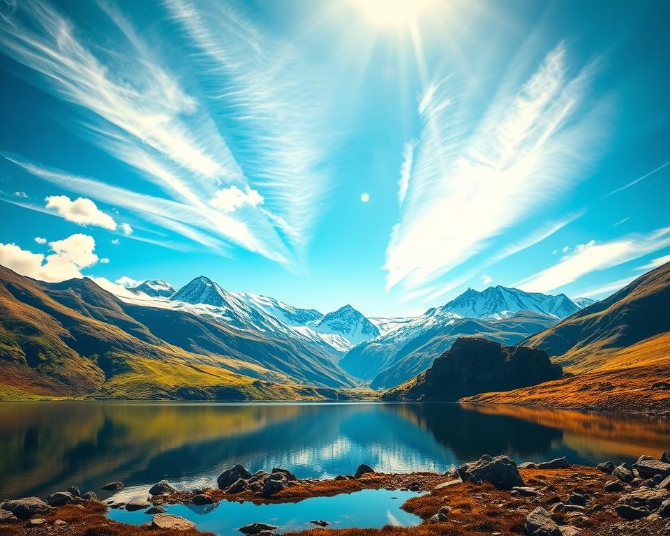 Landschaft Cairngorms Panorama