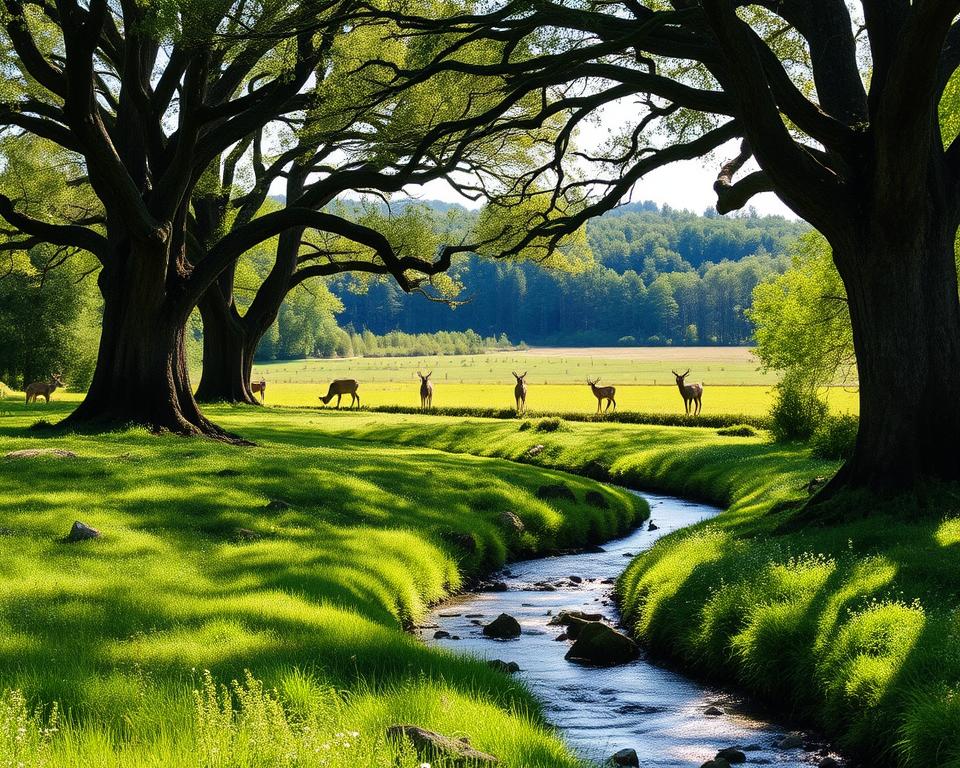 Landschaft New Forest Ökosystem