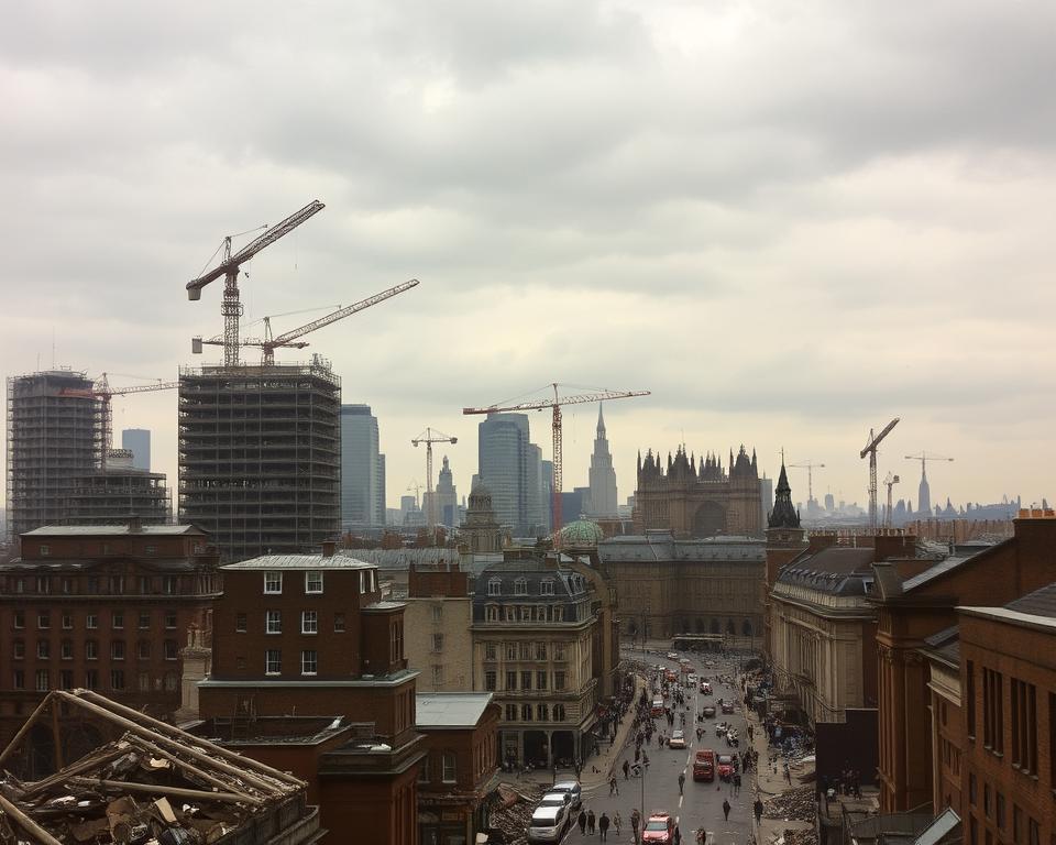 London Nachkriegszeit Wiederaufbau