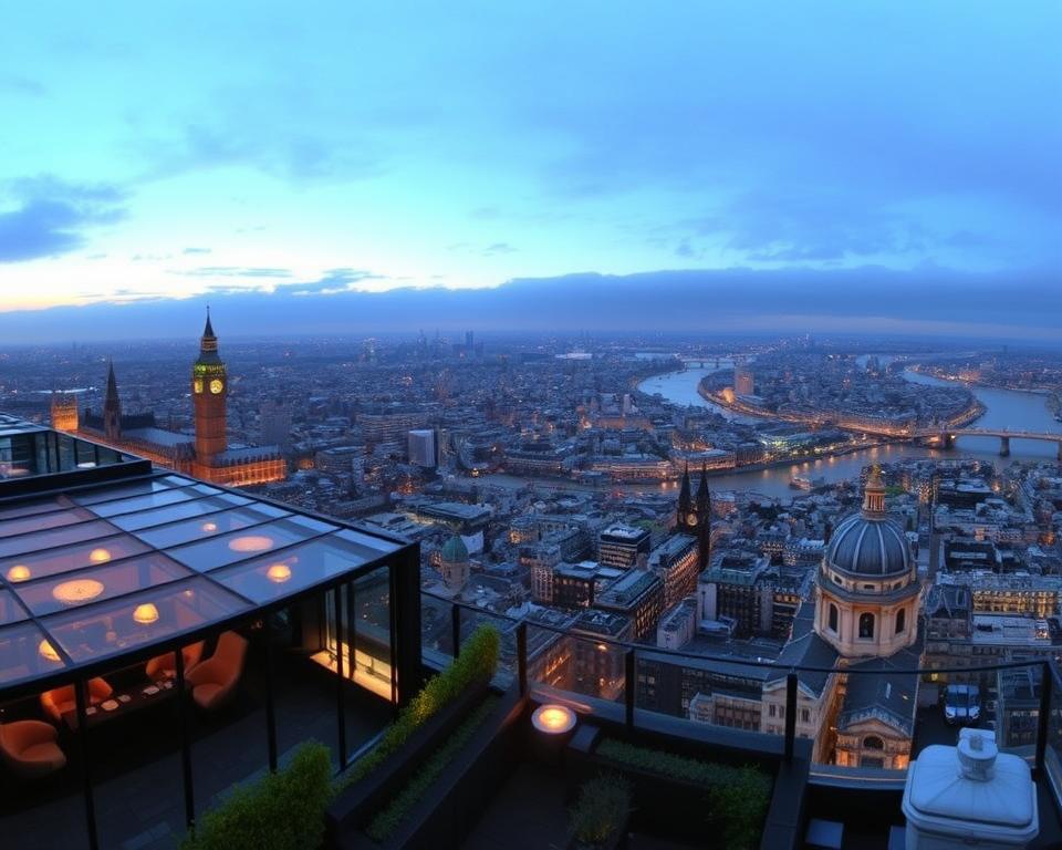 London Panoramablick Rooftop-Bars