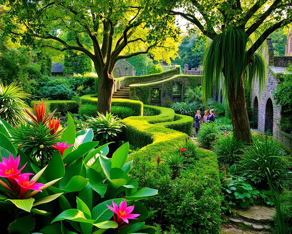 Lost Gardens of Heligan exotische Pflanzen