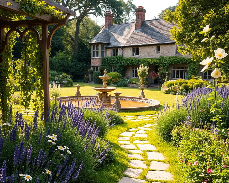 Mittelalterliche Gärten mit Heilkräutern Mittelalterliche Gärten mit Heilkräutern