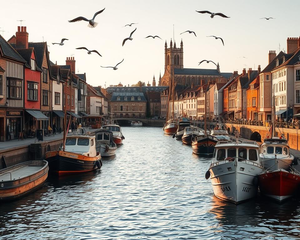 Quayside Devon Exeter maritime Geschichte