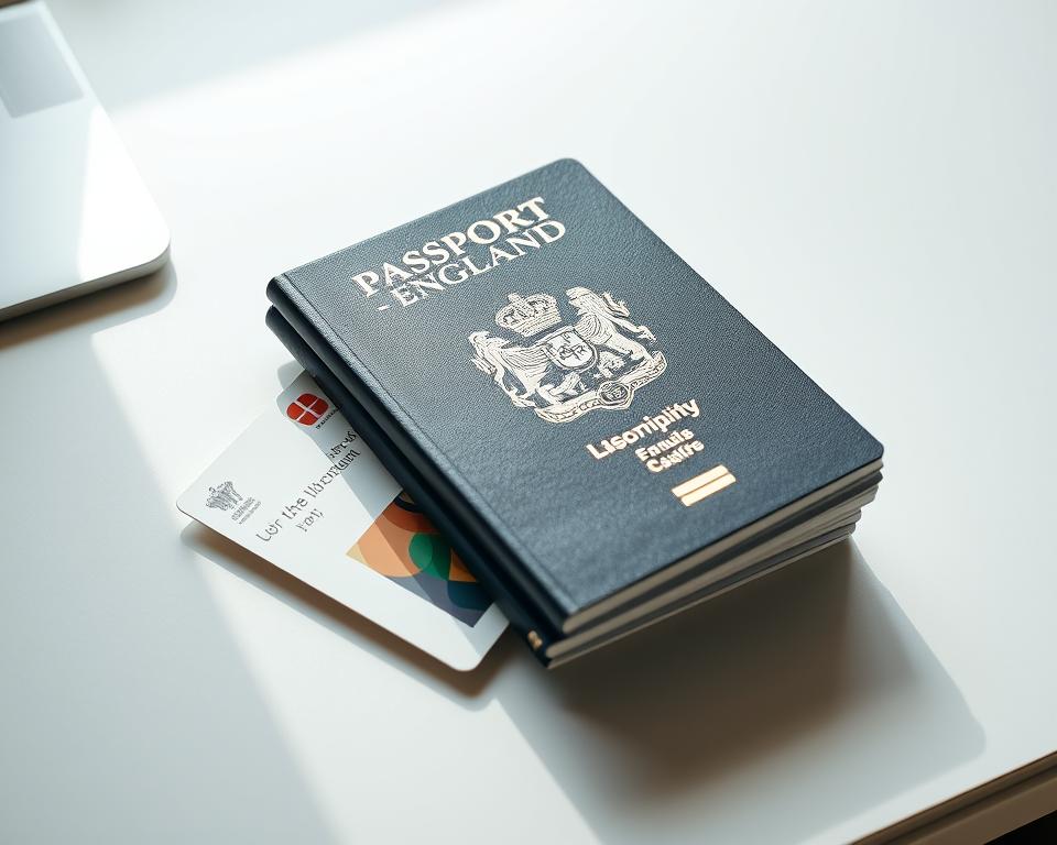 Reisedokumente für England