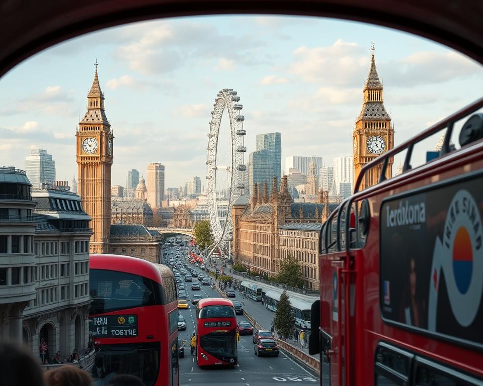 Sehenswürdigkeiten Busroute London