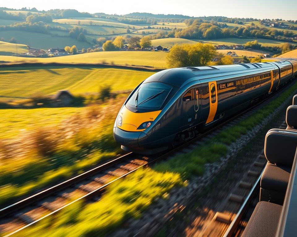 Stansted Express Zug nach London