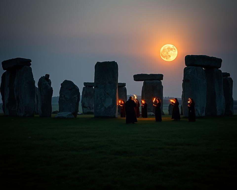 Stonehenge Mythen und Druiden