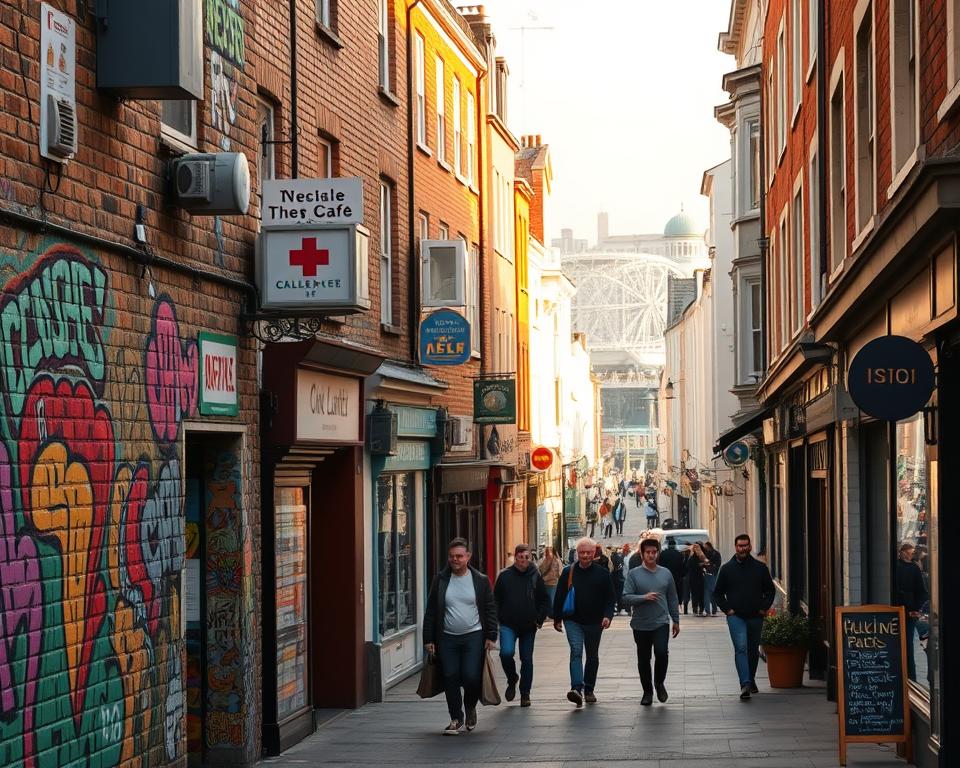 Street Art in North Laine Brighton Street Art in North Laine Brighton
