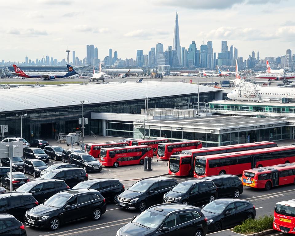 Verkehrsanbindung London City Flughafen
