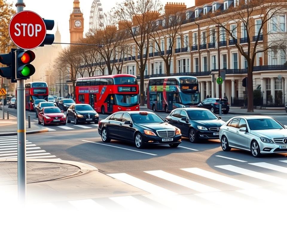 Verkehrsregeln Großbritannien Linksverkehr