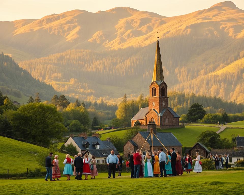 Walisische Kultur Traditionen