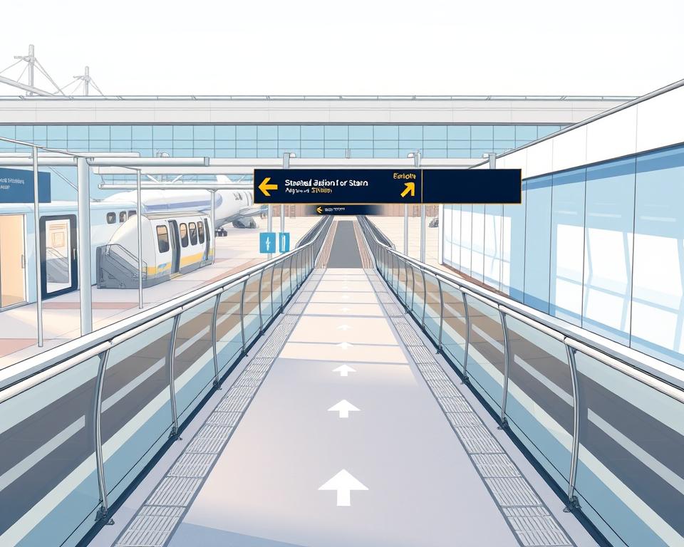 Wegbeschreibung Stansted Bahnhof