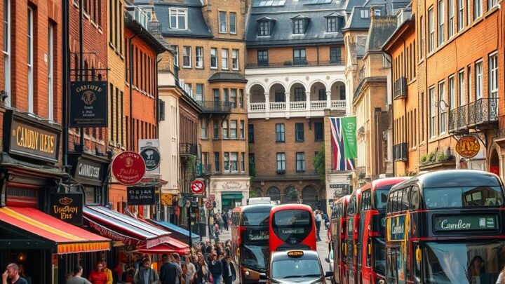 Entdecken Sie den London Camden Borough heute