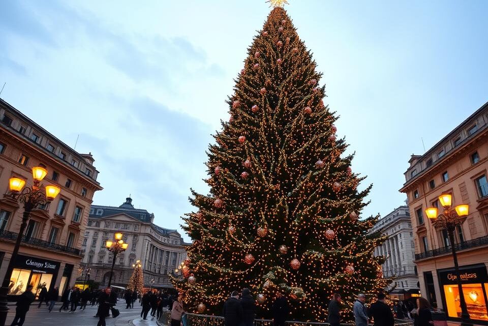 London Weihnachtsbaum: Festliche Tradition in der City